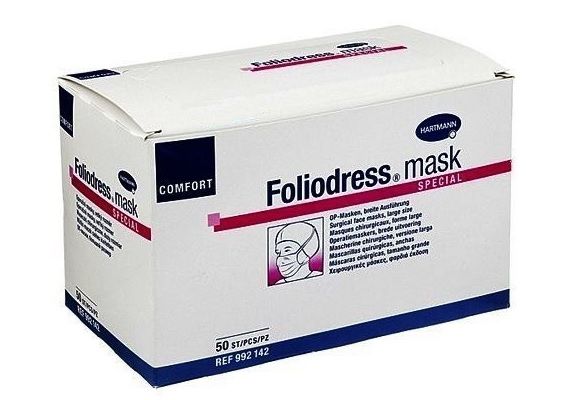 FOLIODRESS mask Comfort special OP-Maske grün